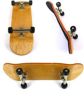 لوح تزلج إصبعي احترافي مخصص محمول من خشب القيقب 5 طبقات 100×30 مم - Product Image 2