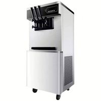 Machine à glace molle de table compacte 2+1 saveurs, la plus vendue - Prix