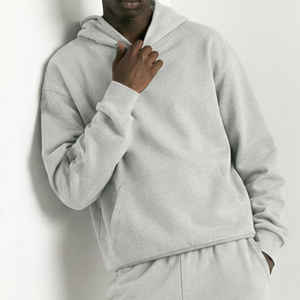 High Quality Men Hoodie <b>Personalized</b> Logo 3D Puff Printing High Street Loose Shoulder Oversize Hoodies For Men Winter Casual - Product Image 1