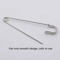 Épingles de sûreté en métal épaissi simples pour sacs à vêtements bricolage à la main mode bijoux écologiques accessoires de couture Minglan CN/GUA