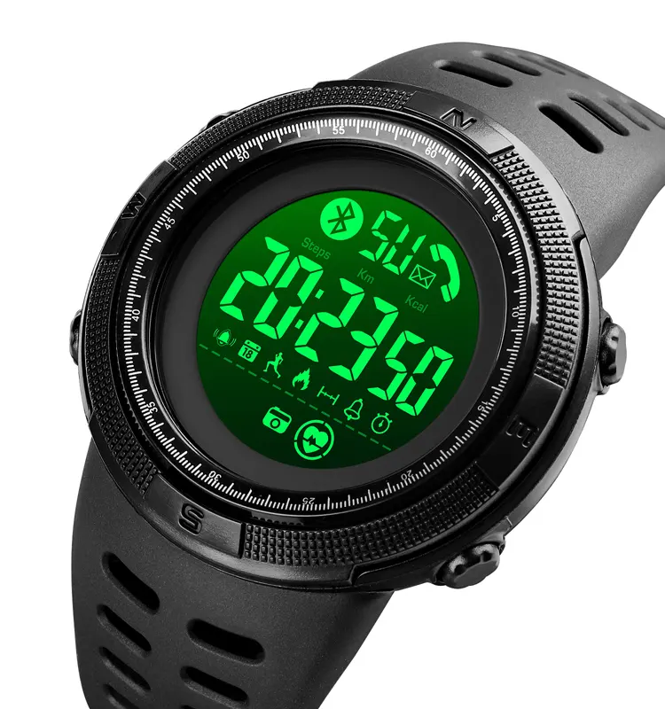 SKMEI 1645 do OEM/ODM custom sport watches for men original reminder for IOS android Reloj digital fitness watch