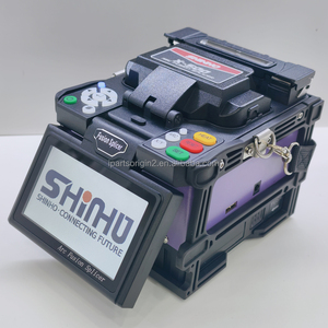 Shinho X-500 Fiber Fusion Splicer 4 Motors Core Alignment Handheld Fiber <b>Splicing</b> <b>Machine</b> 7s Fast <b>Splicing</b> With Fiber Cleaver - Product Image 5