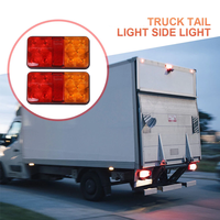 Nouveau feu arrière de haute qualité 12V 24V 10 LED, clignotant, feu stop, feu de freinage pour voiture, camion, remorque, caravane