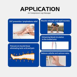 Sistema completo de recuperación de piernas, pantalones de compresión de aire, botas de recuperación de compresión para la circulación y la recuperación muscular - Product Image 3
