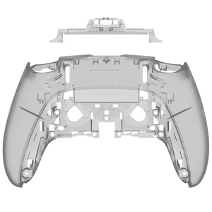 Extremerate อะไหล่ฝาครอบเคสด้านหลังสีดำใสสำหรับอุปกรณ์ควบคุมขอบ PS5แบบ Dualsense - Product Image 1