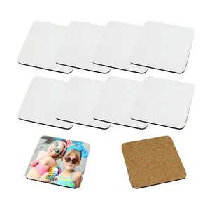 Aangepaste Vorm 3-Layer 4Mm Dikte Mdf Sublimatie Blank Coaster