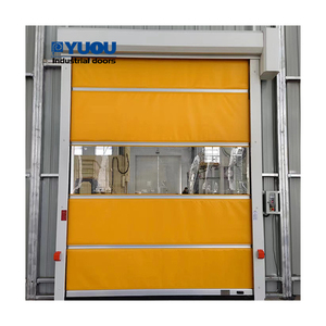 Porte rapide industrielle enroulable en usine PVC haute vitesse Portes à volet roulant souple pour lave-auto <span class=keywords><strong>Prix</strong></span> - Product Image 1
