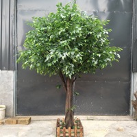 Arbre artificiel en plastique vert, grand format, 10 pieds de haut, résistant aux UV, durable, écologique, décoration de jardin naturelle pour Noël