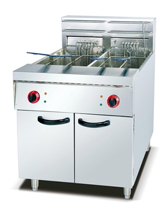 Freidora Eléctrica Comercial <span class=keywords><strong>de</strong></span> Doble Tanque con Gabinete, Encimera <span class=keywords><strong>de</strong></span> Acero Inoxidable para <span class=keywords><strong>Restaurante</strong></span> <span class=keywords><strong>de</strong></span> Papas Fritas y <span class=keywords><strong>Pollo</strong></span> <span class=keywords><strong>Frito</strong></span> - Product Image 2