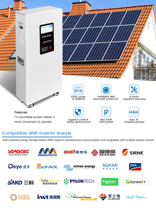 Touchable Screen 100ah 51.2v 10kwh 5kwh Solar <b>Battery</b> Lithium Ion <b>Batteries</b> <b>48v</b> 200ah - Product Image 6
