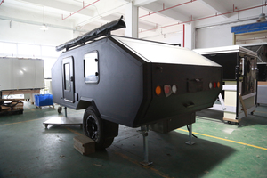 <span class=keywords><strong>Nouvelle</strong></span> caravane de camping tout-terrain compacte avec cuisine et espace de couchage, idéale pour le camping en plein air, les voyages et l'aventure - Product Image 4