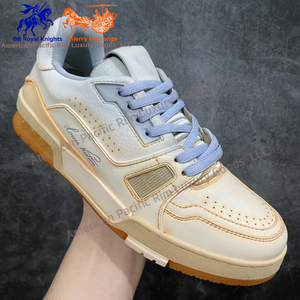 Zapatillas Deportivas de Diseño de Alta Calidad, Zapatillas de Tenis, Estilo Casual para Caminar, de Cuero Genuino - Product Image 2