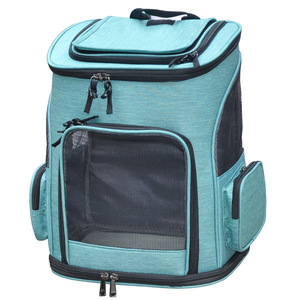 <span class=keywords><strong>Sac</strong></span> <span class=keywords><strong>à</strong></span> <span class=keywords><strong>dos</strong></span> de transport <span class=keywords><strong>pliable</strong></span> étanche pour animal de compagnie, avec fenêtres, maille, respirant, adapté aux petits gabarits, chats - Product Image 4