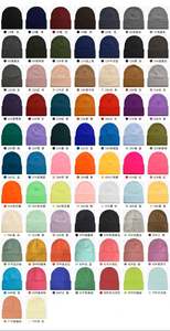 Custom Beanie Men Woman Warm Knitted Thermal Gorros Custom Woven Patch Logo Plain Acrylic <b>Winter</b> Hats <b>Caps</b> Beanie Hats - Product Image 6