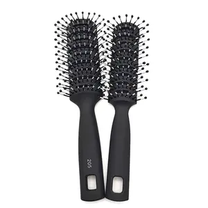matte barber supply manufacture cheap price 9 row plastic combs detangling hair combs