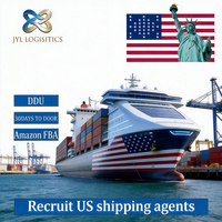 Services logistiques d'agent maritime : Conteneurs de fret FBA vers le port de Houston aux États-Unis, transitaire DDP