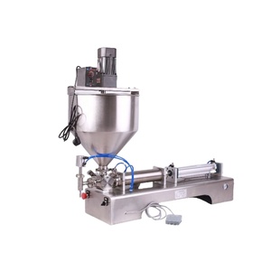 Semi-automatic Piston Honey Sauce Shampoo Cosmetic Lotion Fruit Jam Oil Beverage Milk <b>Juice</b> Water Paste Filling <b>Machine</b> - Product Image 2