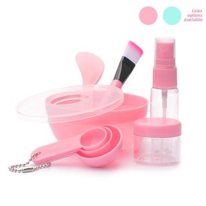 Kit de Soins Visage Unisexe : Bol à Masque, Pinceau Applicateur de Masque en Gel Doux, Flacon Pulvérisateur Hydratant en Silicone pour Peau - Product Image 4