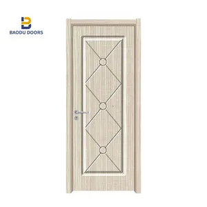 Modern design pvc-sliding-door ndf pvc door wood doors