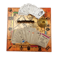 Plateau de jeu en bois, jeu de société multijoueur de voyage, jeu de table pour les fêtes