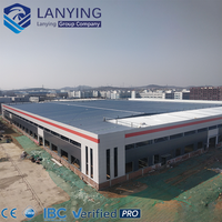 Estructura de Almacén Prefabricado de Acero para Proyectos Industriales, Construcción Pre-ingenierizada para Talleres