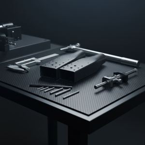 Pièces de bras robotique SHENYU en feutre de carbone 3K, épaisseur 5 mm, haute résistance, léger, embout de préhension - Product Image 1