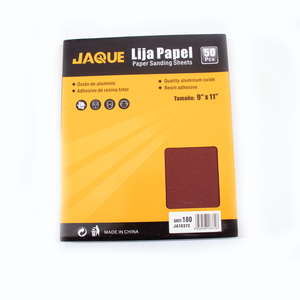 Papel De <span class=keywords><strong>Lija</strong></span> seco De OXIDO DE ALUMINIO MARCA JAQUE 230x280mm Abrasivos Papel De Esmeril - Product Image 6