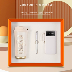 Coffret Cadeau de Luxe IStapromo : Carnet A5 en Cuir PU Personnalisable avec Stylo Métallique et Bouteille d'Eau de 500 ml - Product Image 6