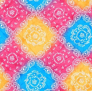 Tela Estampada Jaipuri de 120 GSM, Tela Estampada Digitalmente, Tela Bandhani para Confección de Prendas y Vestidos - Product Image 5