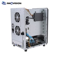 Serveur NAS de bureau verrouillable en toute sécurité barebone 8 baies avec N5095 4 cœurs NAS08-N59 serveur de stockage Hotswap