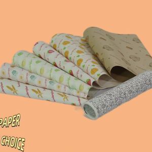 Recyclable Virgin Restaurant Burger Wrapping <b>Paper</b> Wholesale Custom Printed Logo <b>Greaseproof</b> Eco-Friendly Food Packaging Sheets - Product Image 1