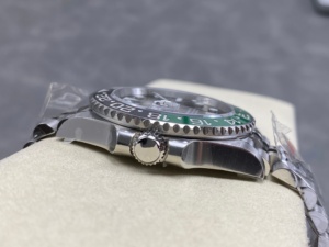 high top quality luminous watch Waterproof 40mm 904L steel VS factory V3 3285 movement Diver Sprite Lefty GMT watch - Product Image 4