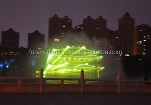 Pantalla de <span class=keywords><strong>Niebla</strong></span> Interactiva Fabricada en China, Luz RGB de Alta Intensidad, Pantalla de Agua Musical con Proyección de Películas y Fuente para Uso en Exteriores - Product Image 4