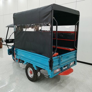 Haute qualité 2500W moteur 50 km/h vitesse Tuk Tuk Tricycle <span class=keywords><strong>moto</strong></span> 60V électrique cabine fermée Tricycle - Product Image 4
