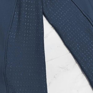 Pantaloni da Equitazione Aderenti da Donna di Alta Qualità con Bottone e Grip Integrale in Silicone per Ippica e Corsa - Product Image 6