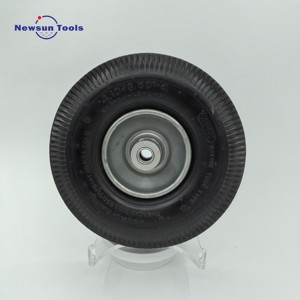 रेस्तरां होटलों के लिए भारी कार्ट के लिए 4.10/3.50-4 न्यूमेटिक टायर के साथ गेंद वाले व्हीलबैरो हैंड ट्रक व्हील के साथ - Product Image 2