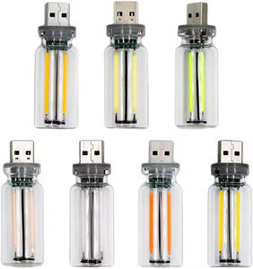 ไฟ LED ควบคุมด้วยระบบสัมผัส USB สำหรับรถยนต์ ไฟสร้างบรรยากาศยามค่ำคืน หลอดไฟรถยนต์ หลอดไส้ - Product Image 2