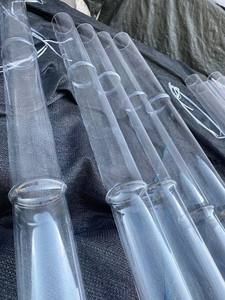 Entonnoir en acrylique transparent OEM, filtre écologique, style classique, entonnoir à poudre avec montage facile, tige courte pour le stockage - Product Image 2