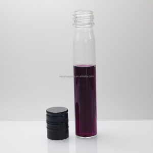 Vente chaude Bouteille de vin en <span class=keywords><strong>verre</strong></span> borosilicate vide de 100 ml 3,3 oz 10 cl <span class=keywords><strong>Tube</strong></span> <span class=keywords><strong>à</strong></span> <span class=keywords><strong>essai</strong></span> Bouteille d'échantillon de vin Liqueur Whisky <span class=keywords><strong>avec</strong></span> <span class=keywords><strong>bouchon</strong></span> en aluminium - Product Image 5