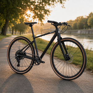 Vélo de route/gravel SpiritX <span class=keywords><strong>Scount</strong></span> 10S Shimano CUES 700C avec axe traversant, cadre en aluminium, guidon plat, freins à disque hydrauliques, directement de l'usine - Product Image 1