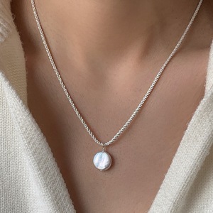 Collar con Colgante de Jade Blanco Natural S925 de Plata Pura, Estilo Hielo y Nieve, Sensación de Riqueza, Incrustaciones de Diamantes - Product Image 3