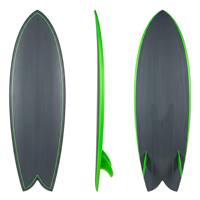 Wakeboard en fibre de verre et résine personnalisé pour les clubs de surf professionnels