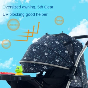 <span class=keywords><strong>Cochecito</strong></span> de Bebé Metálico Bidireccional, Ultraligero, Plegable, de 0 a 3 Años, con Cuatro Ruedas y Tipo Sombrilla - Product Image 3