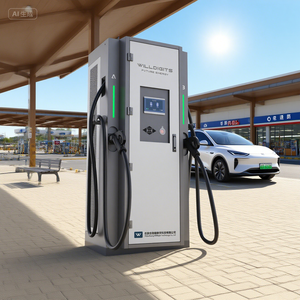 240kw estação de carregamento Dual Gun veículo elétrico carregamento estação, uso comercial - Product Image 4