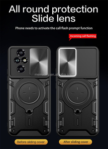 ฝาครอบรุ่นที่มีขาตั้งโทรศัพท์และช่องเสียบโต๊ะสำหรับ <span class=keywords><strong>iPhone</strong></span> 15 14Pro Max <span class=keywords><strong>Plus</strong></span> เคสโทรศัพท์ PC แม่เหล็กกันกระแทกสุดหรู - Product Image 3