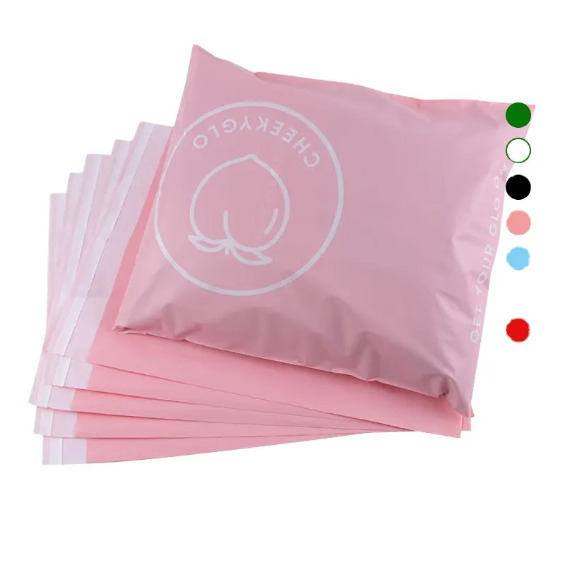 Pequeño MOQ impresión personalizada bolsa de envío al por mayor Poly envío bolsas de correo para ropa