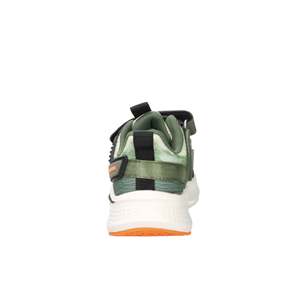Baskets dinosaures Bull Boys vert militaire talon 3 cm taille enfant 26 27 28 29 30 31 32 33 34 35 - Product Image 4