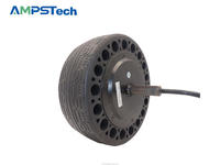 AMPSTech 8 pouces 15Nm 36Vdc moteur de moyeu de roue moteur de moyeu de roue servomoteur pour la robotique avec un bon service