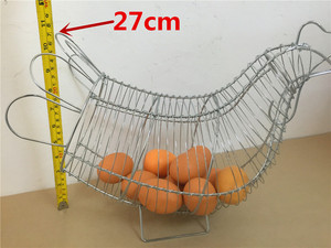 Cestini portaoggetti XH fatti a mano da cucina a forma di gallina di pollo - Product Image 5