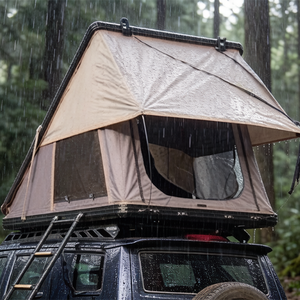 Tente <span class=keywords><strong>de</strong></span> toit automatique 4 saisons en aluminium pour l'extérieur, grande tente <span class=keywords><strong>de</strong></span> toit facile à installer, auvent latéral en toile Oxford pour voiture - Product Image 1